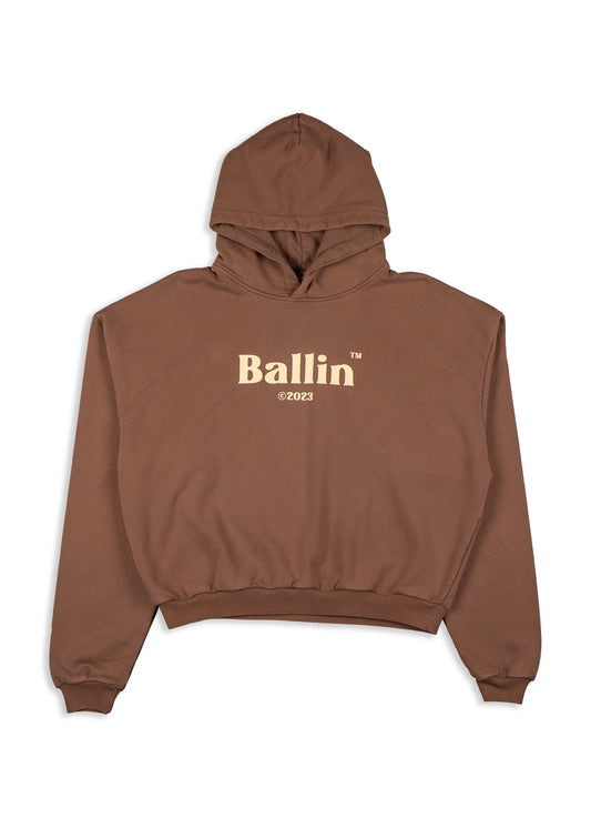 BALLIN™ | Hoodie | Brun